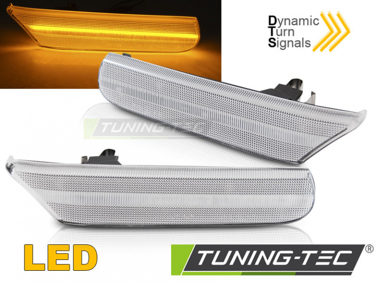 Upgrade LED Seitenblinker für Porsche 911/996 / Boxster 986 Weiß dynamisch